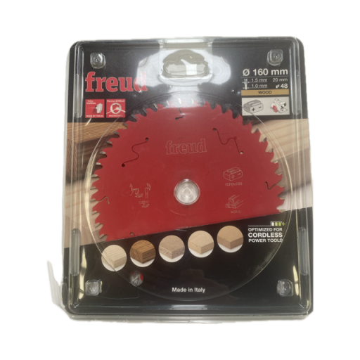 Freud 160 x 20 x 48 Tooth Cordless Wood F03FS10050