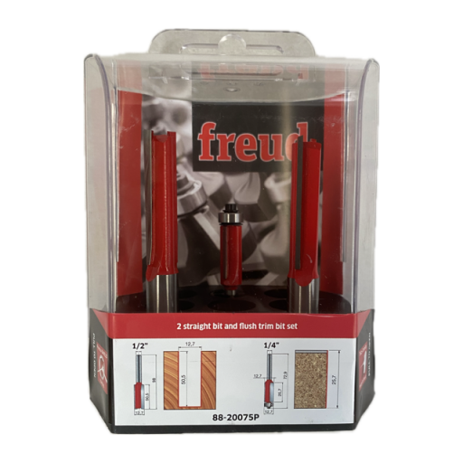 Freud 3 Piece Kitchen Fitters Router Set 88-20075P