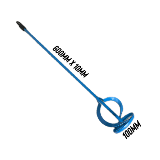Mixing Paddle 100mm x 600mm x 10mm Hex Shaft