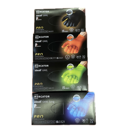 Mercator Ideal Grip Nitrile Gloves