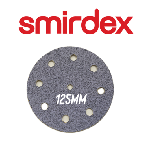 Smirdex 740 Ceramic Discs 125mm 9 hole