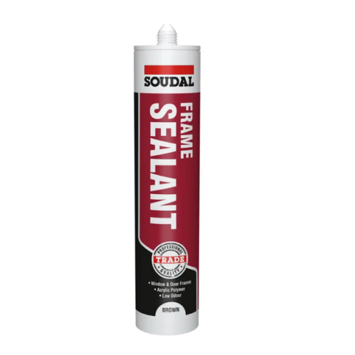 Soudal Trade Acrylic Frame Sealant Brown