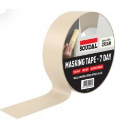 Soudal 7 Day Masking Tape 36mm x 50m Soudal 7 Day Masking Tape 36mm x 50m